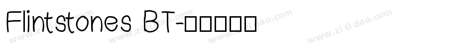 Flintstones BT字体转换